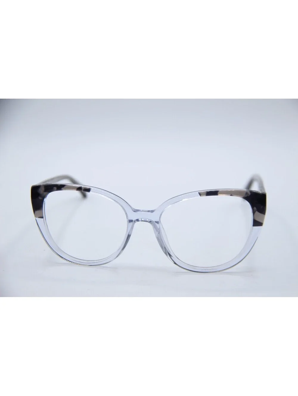 Anne Klein Ak5092 020 Gray Crystal Authentic Frames Eyeglasses 52-17